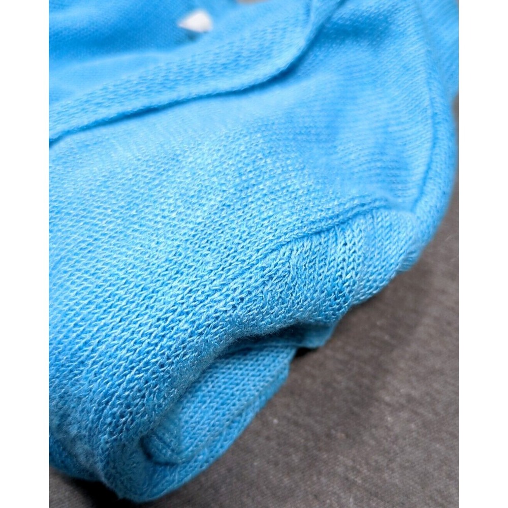 J. Jill Linen Blend Tunic Cardigan Open Front Womens Size M Lagenlook Blue